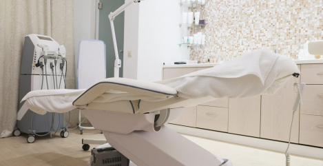 Interior of a cosmetology office